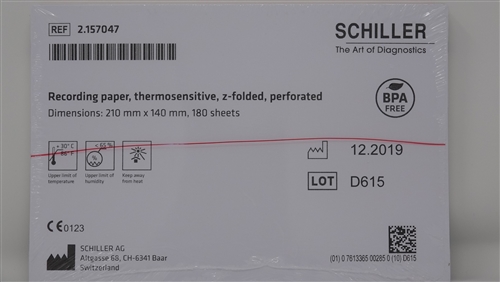 Chart Paper for CARDIOVIT MS-2015